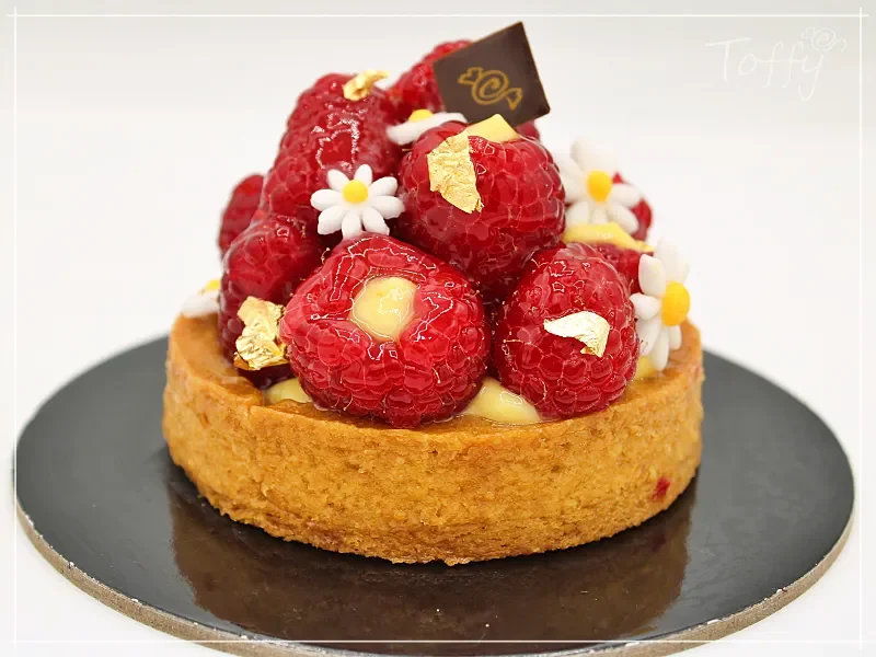 Torta Monoporzione Crostata di Lamponi