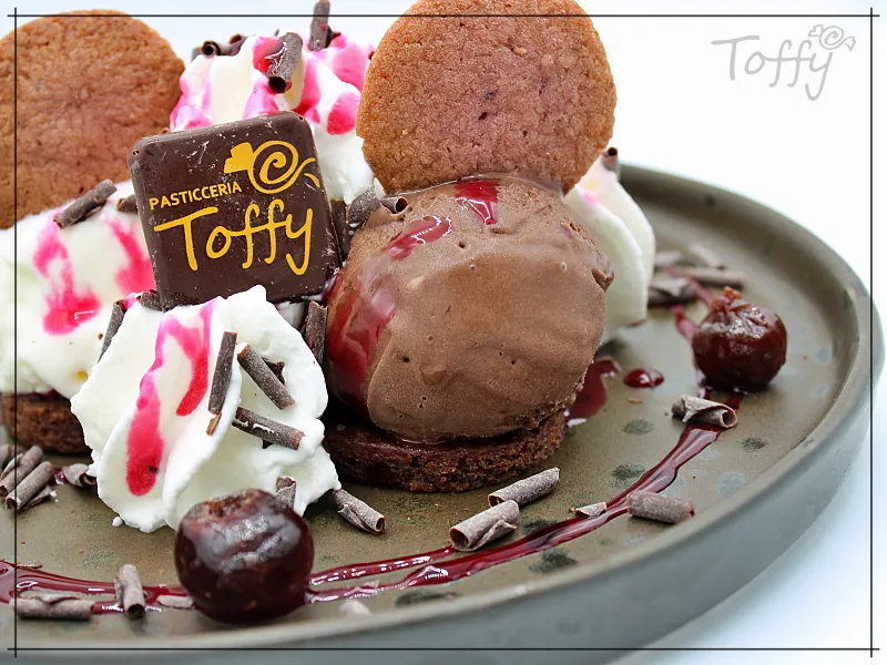 Coppa Gelato Foresta Nera Dettaglio